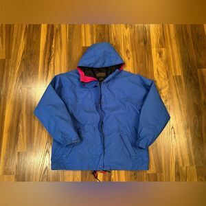 EDDIE BAUER Wind Rain Jacket Gore-Tex Hooded Women’s large